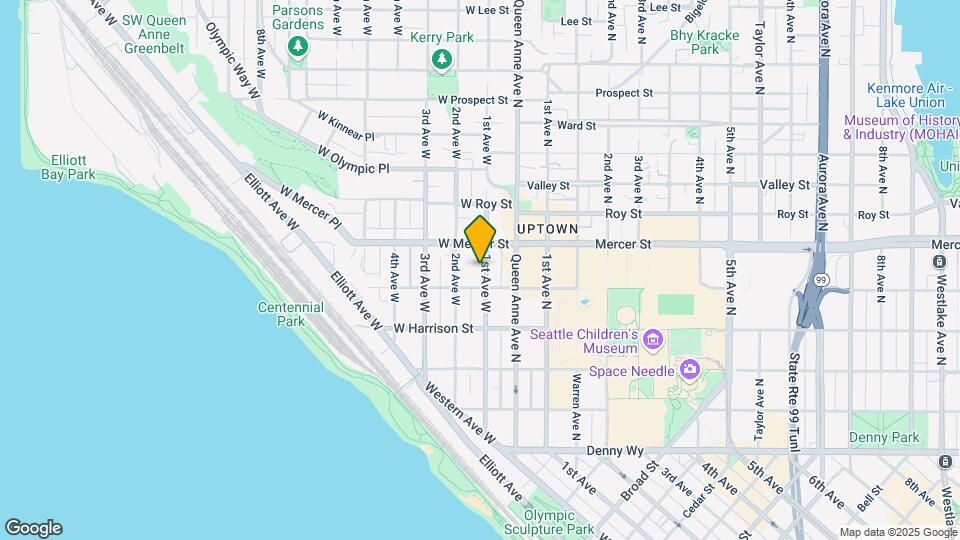 513 1st Ave W Map and Location Details