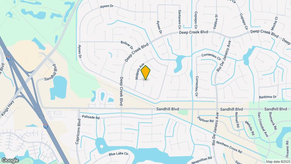 408 Bahia Grande Ave Map and Location Details