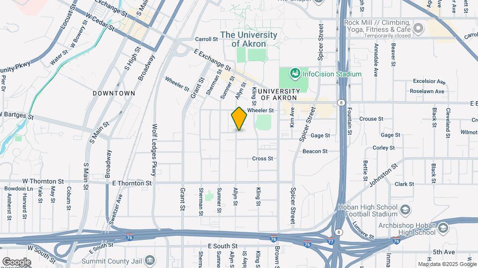 491 Allyn St Map and Location Details