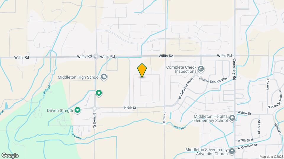 1622 Glencoe St Mapa y Detalles de la Ubicación