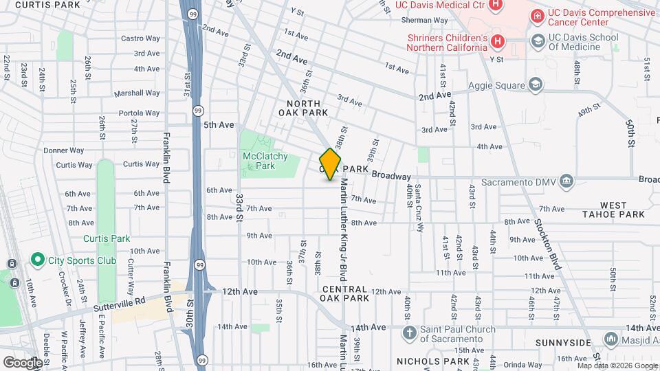 3801 6th Ave Map and Location Details