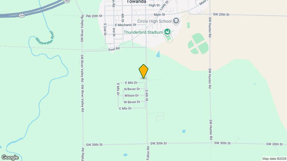 603 N Mills Dr Map and Location Details