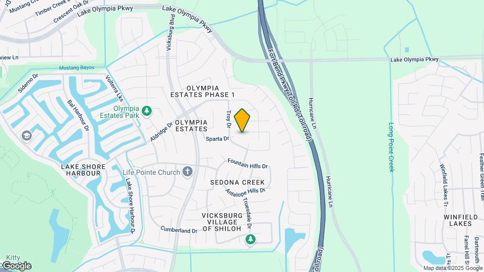 3331 Clayton Terrace Dr Map and Location Details
