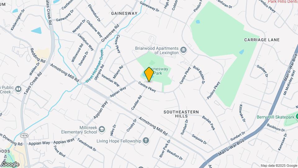 Gainesway Village Apartments Map and Location Details