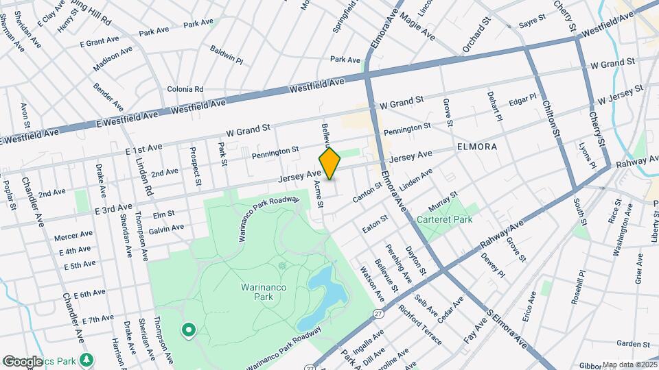 142 Bellevue St, Unit 1 Map and Location Details