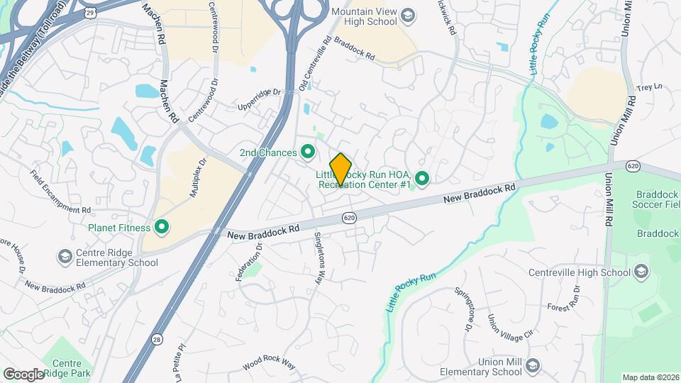 13964 Antonia Ford Ct Map and Location Details