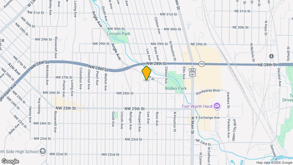 2621 Lee Ave Mapa y Detalles de la Ubicación