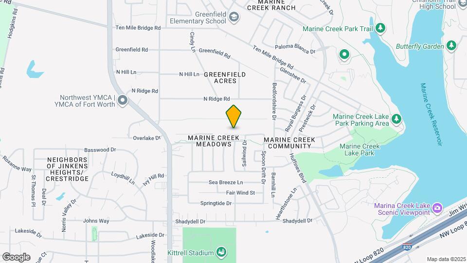 5824 Fathom Dr Mapa y Detalles de la Ubicación