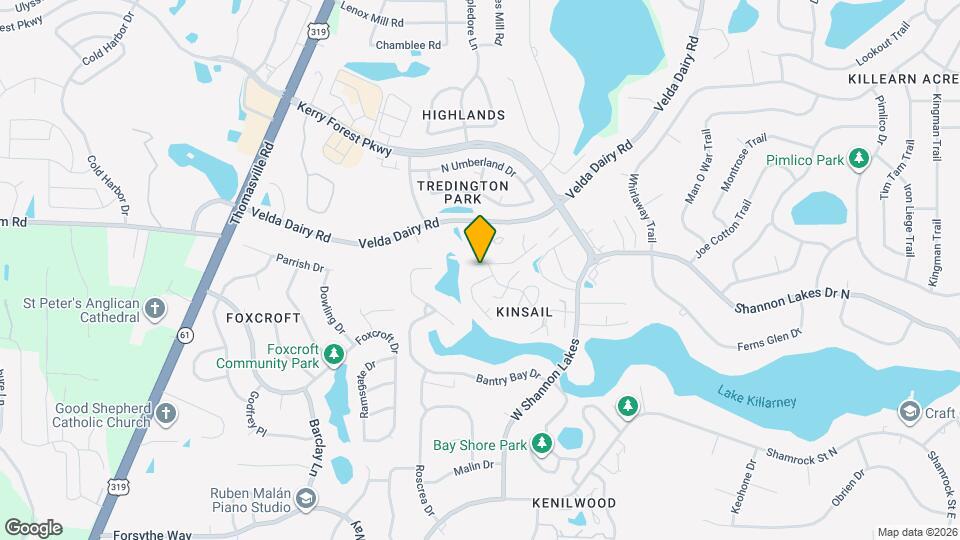 2587 Yarmouth Ln Map and Location Details