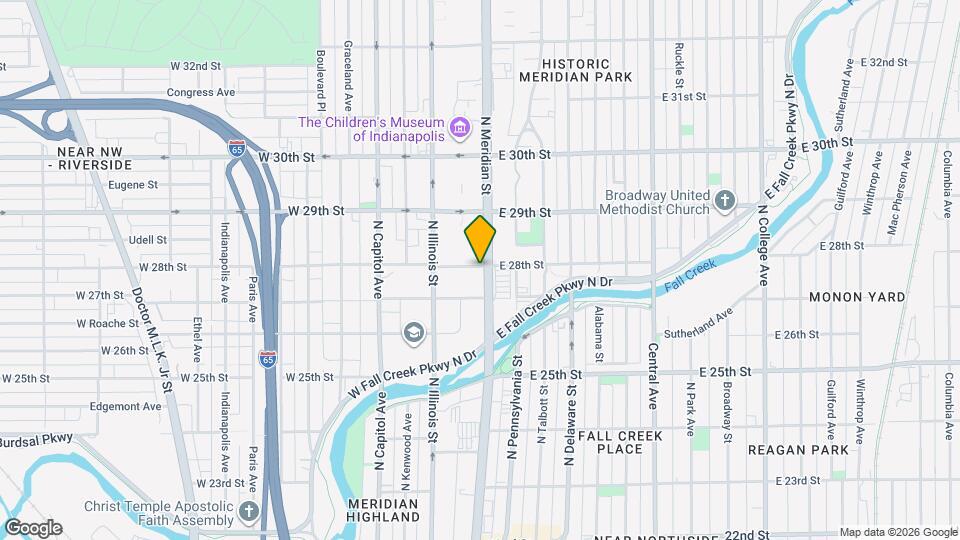 The Parkview Map and Location Details