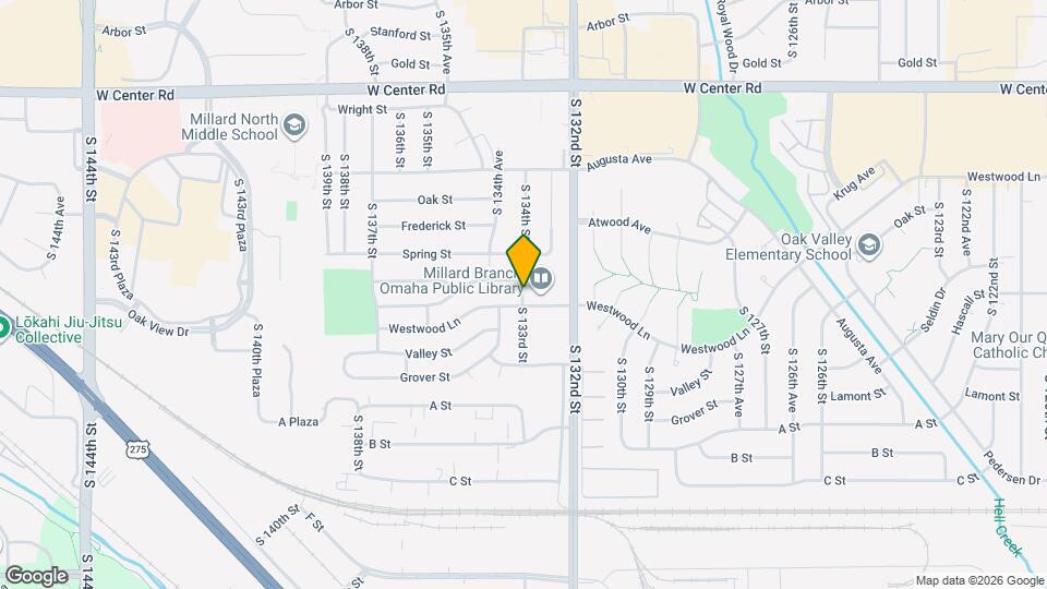 3307 S 133rd St Map and Location Details