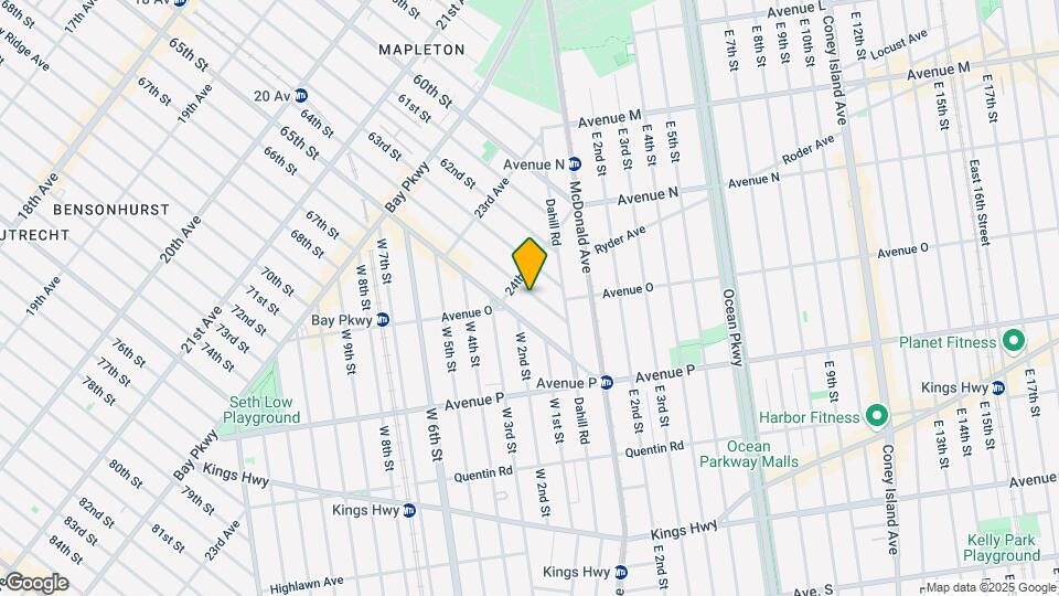 2422 64th St Mapa y Detalles de la Ubicación