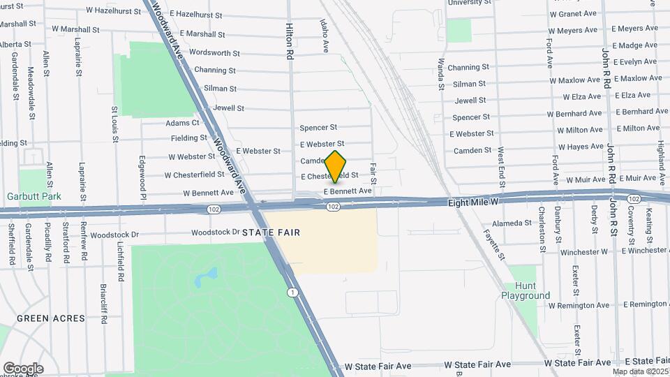 541 E Bennett Ave Map and Location Details