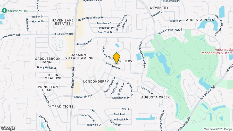 8130 Edenwood Dr Map and Location Details