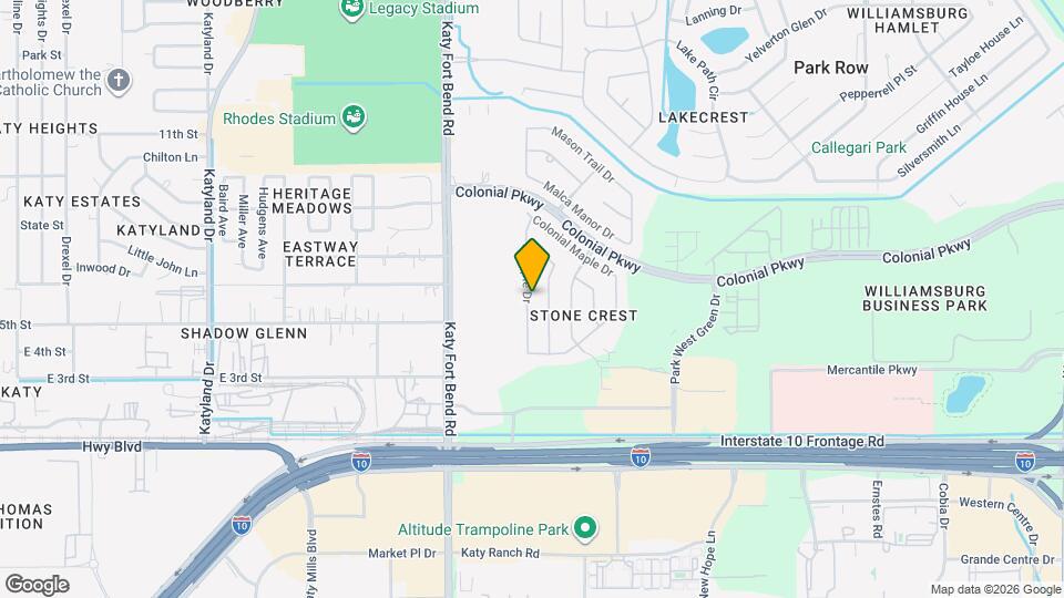 1302 S Maple Dr Map and Location Details