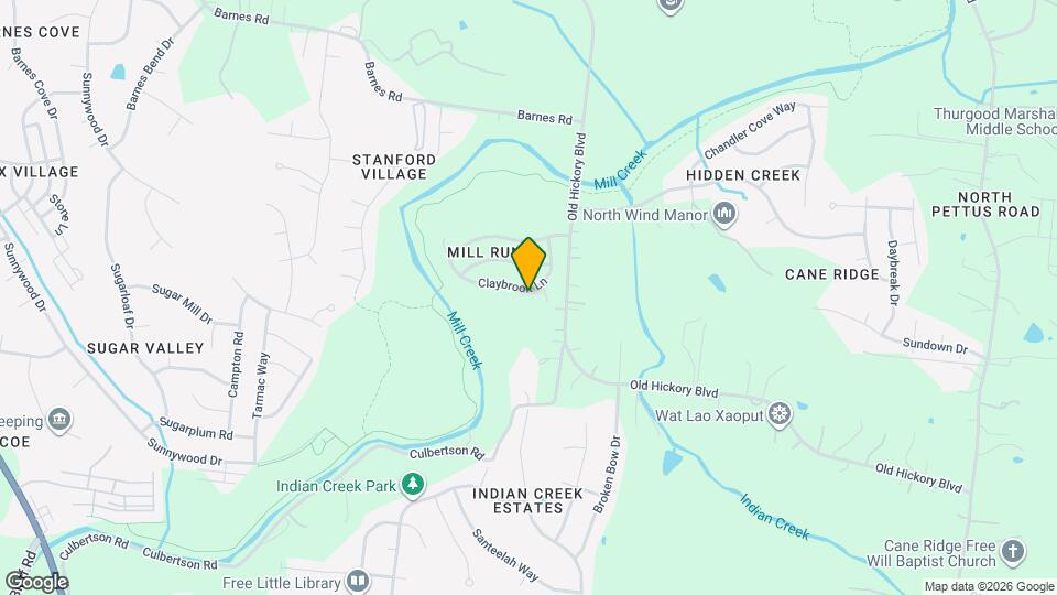 141 Claybrook Ln Map and Location Details