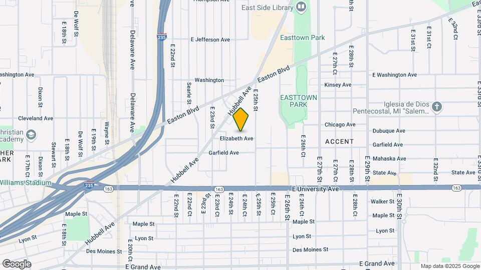 2412 Elizabeth Ave Map and Location Details