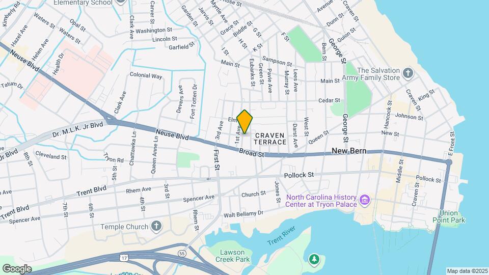 522 Crawford St Map and Location Details