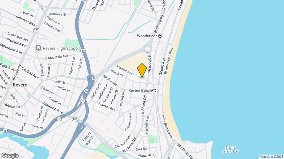 133 Kimball Ave Map and Location Details