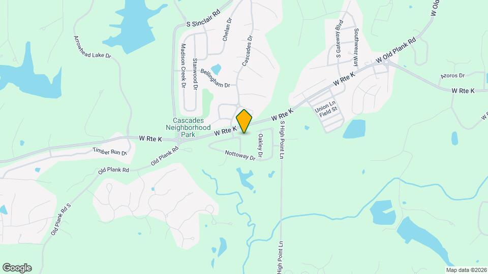 7406 Rosedown Dr Map and Location Details