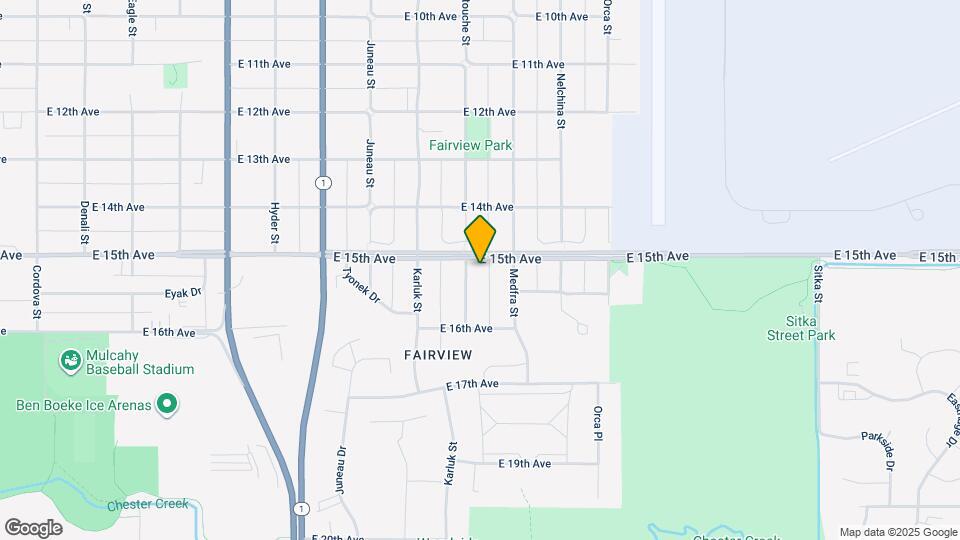1515 Latouche St Map and Location Details