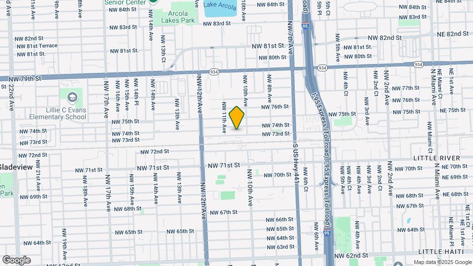 1041 NW 73rd St Map and Location Details