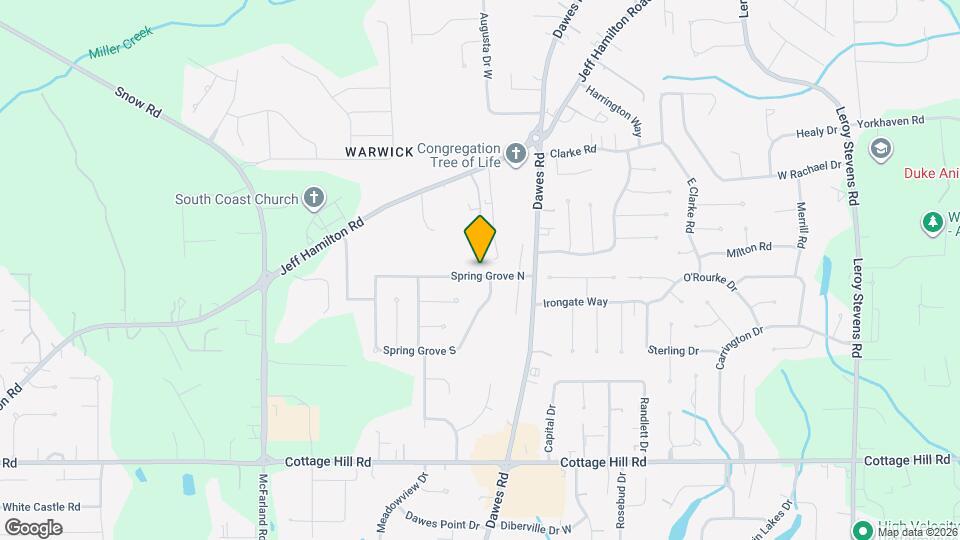 8816 Spring Grove N Mapa y Detalles de la Ubicación