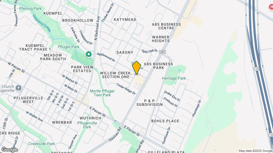 803 Valley View Dr Map and Location Details