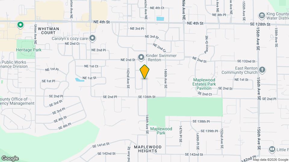 110 Ilwaco Pl SE Map and Location Details