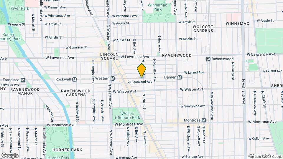 2206 W Eastwood Ave Map and Location Details