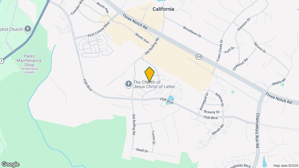 45249 Woodstown Way Map and Location Details