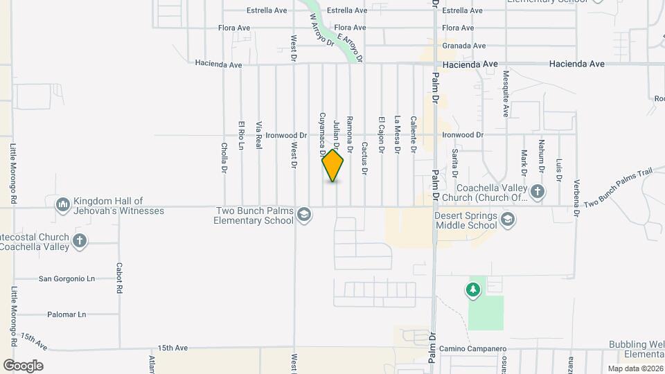 13865 Julian Dr Map and Location Details