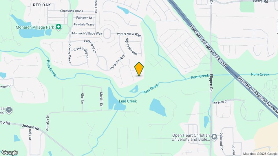 2104 Palatine Pl Map and Location Details