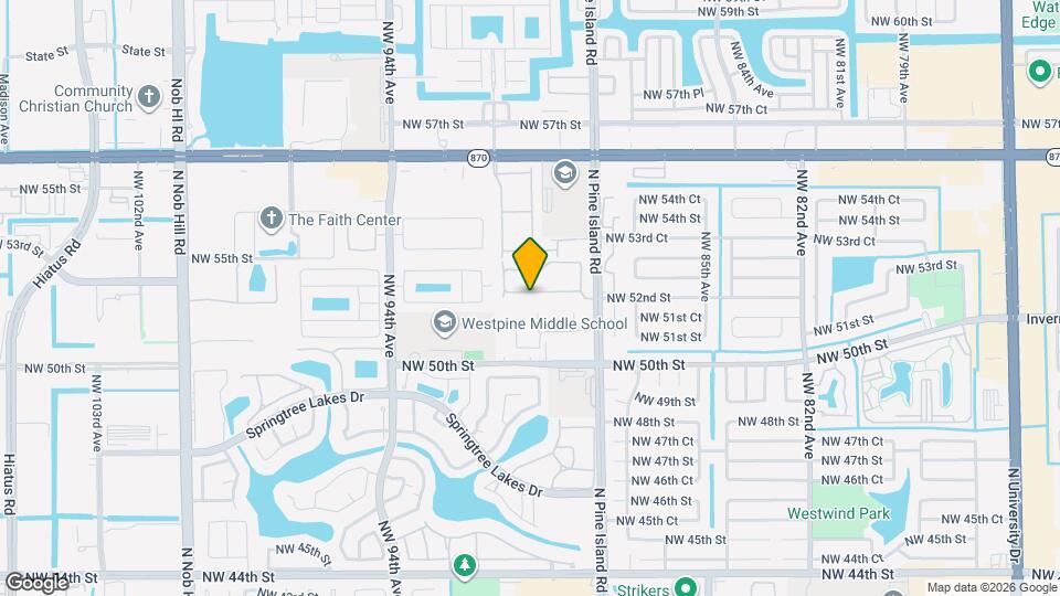 8978 NW 53rd St Map and Location Details