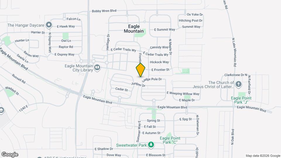 4211 Lodge Pole Dr Map and Location Details