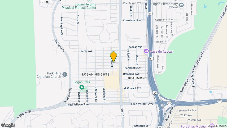 3900 Flory Ave Map and Location Details