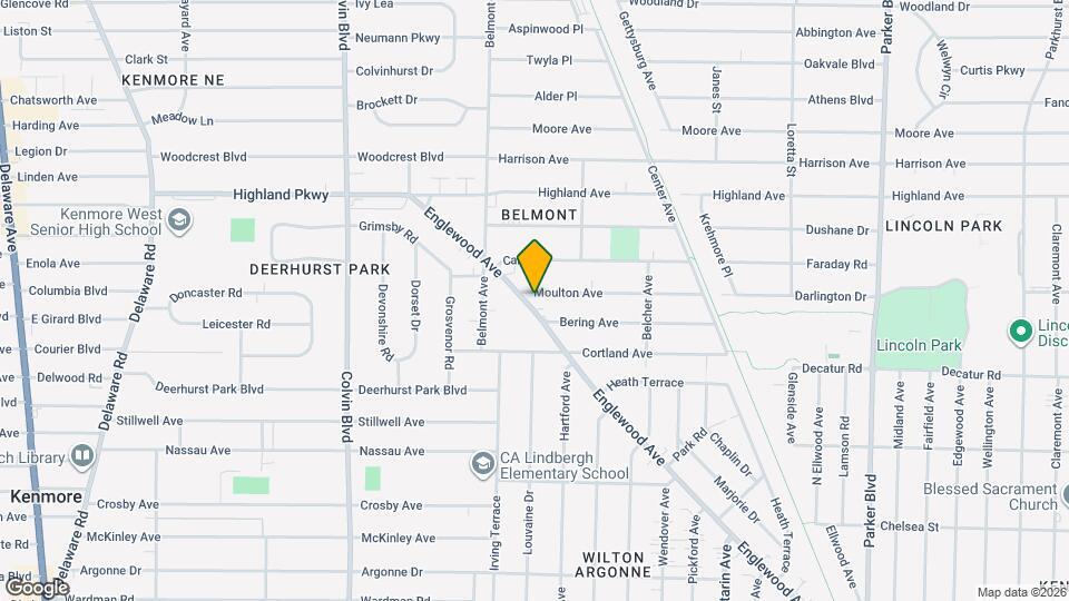 993 Englewood Ave Map and Location Details