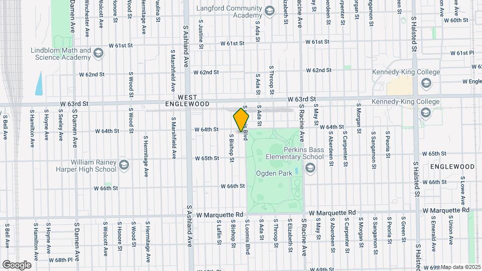 6412 S Loomis Blvd Map and Location Details