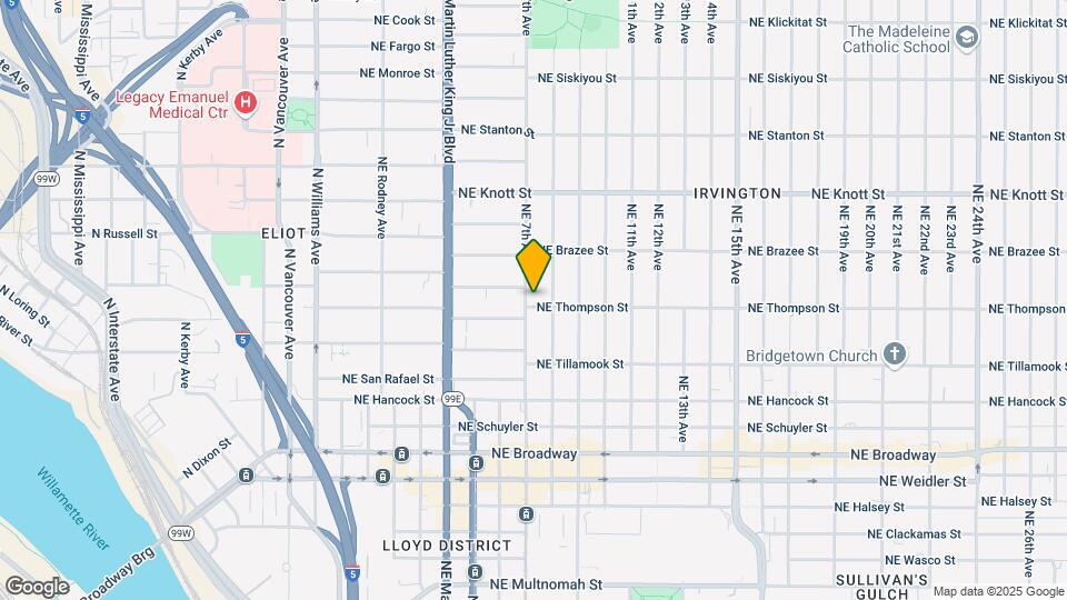 2300-2310 NE 7th Ave Map and Location Details