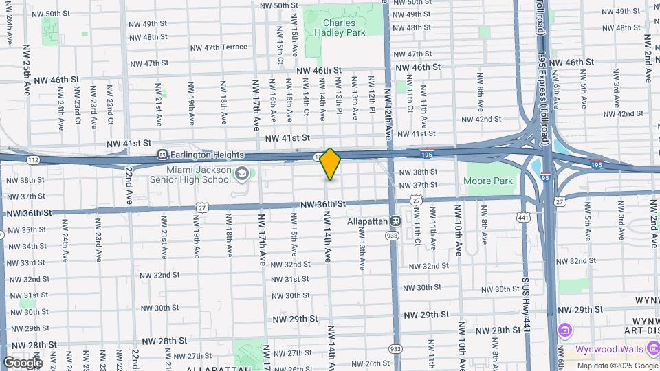 1393 NW 37th St Map and Location Details