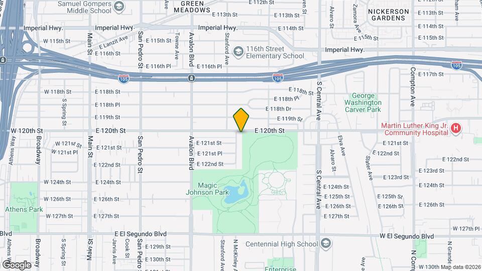 806 E 120th St Map and Location Details