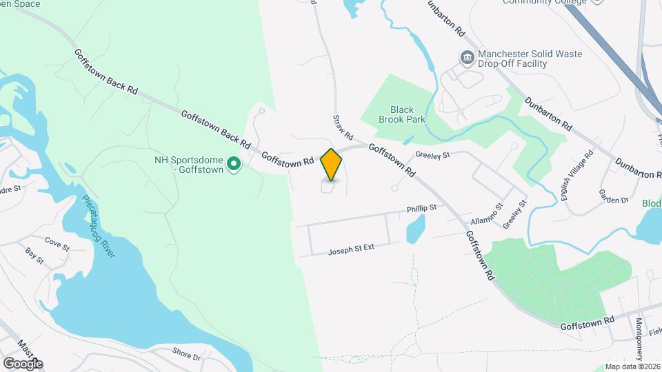 1300 Goffstown Rd Map and Location Details