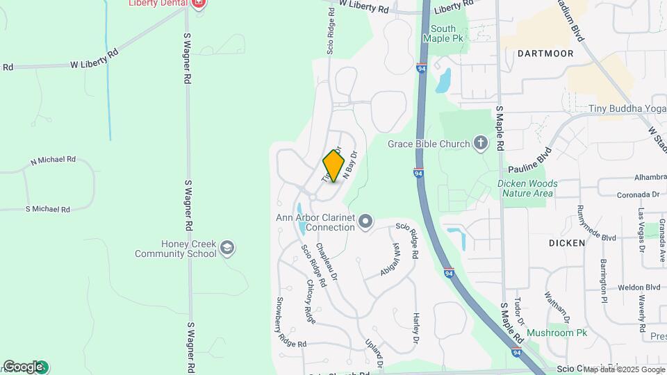 1366 N Bay Dr Map and Location Details