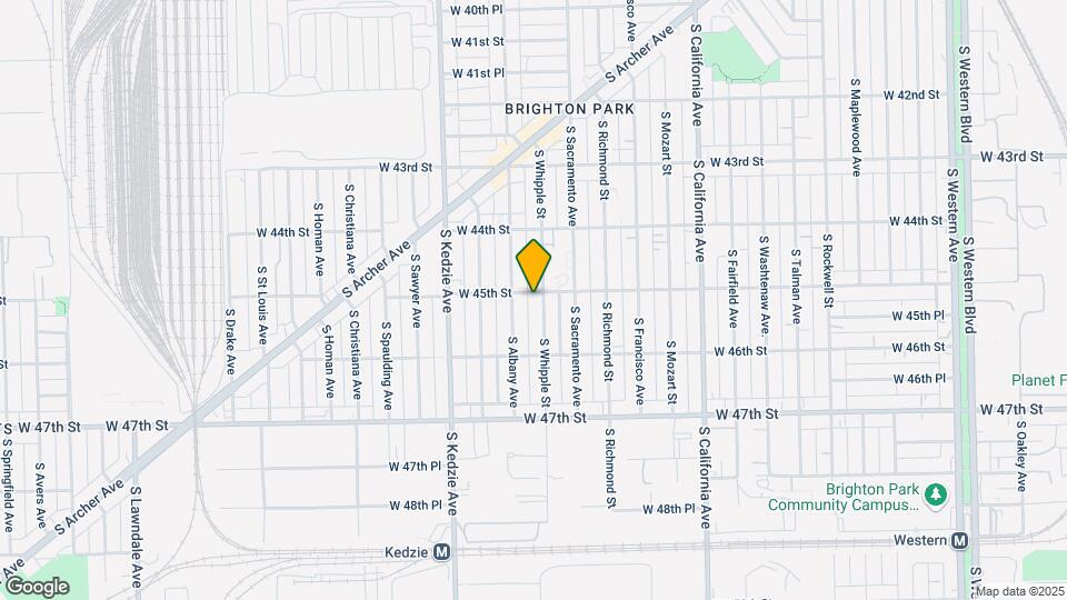 3033-3039 W 45th St Map and Location Details