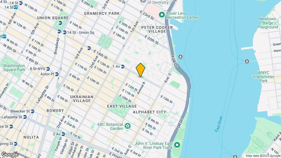 536 E 14th St Mapa y Detalles de la Ubicación