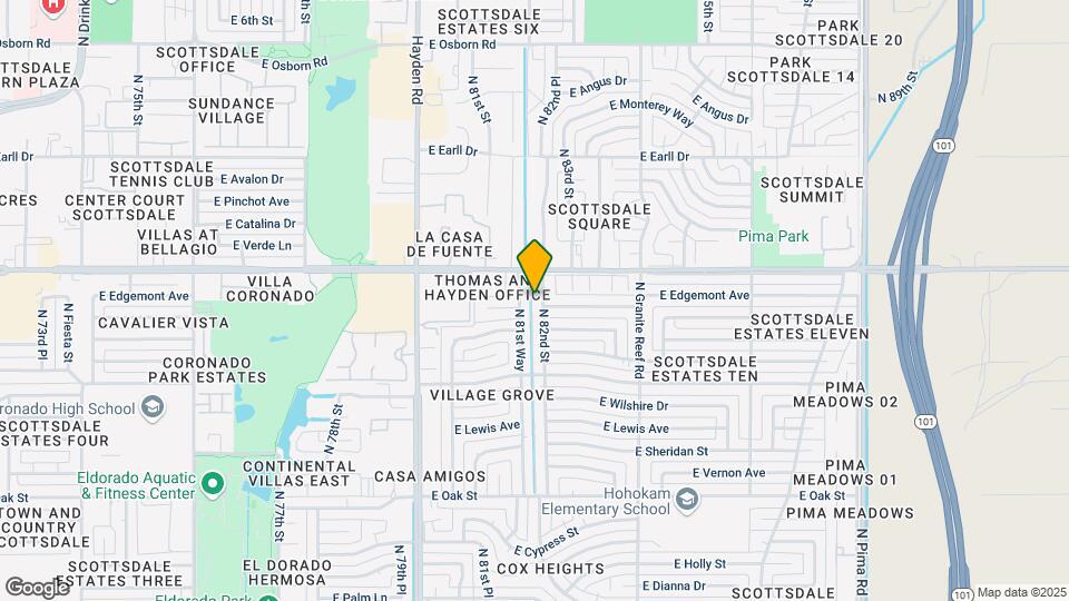 2824 N 82nd St Map and Location Details