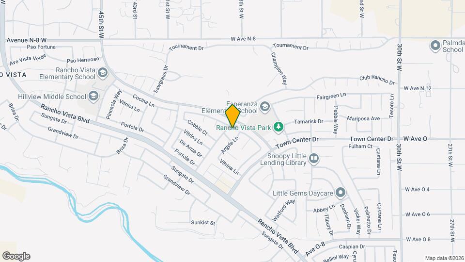3826 Cocina Ln Map and Location Details