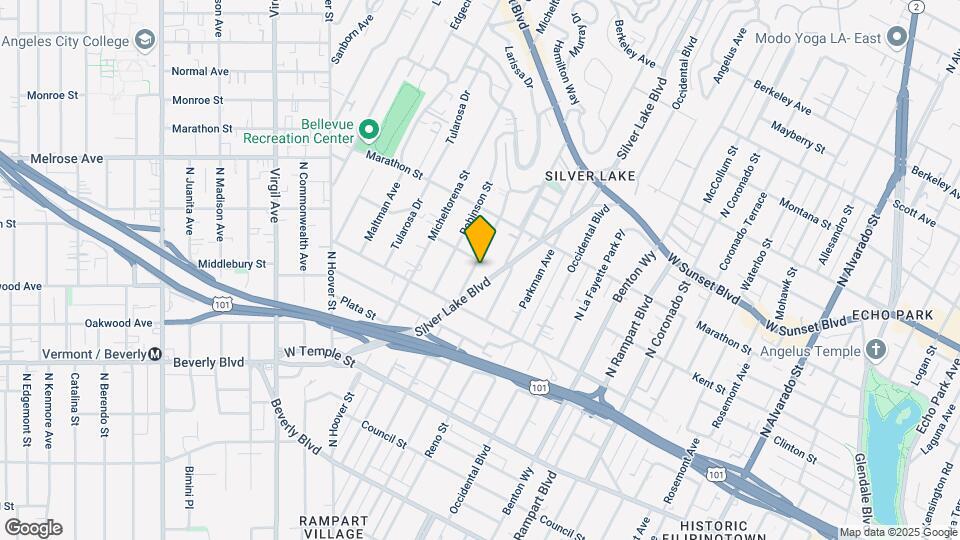 652 N Dillon St Map and Location Details