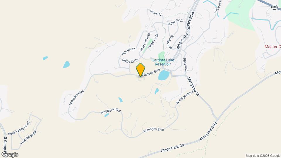 386 W Ridges Blvd Map and Location Details