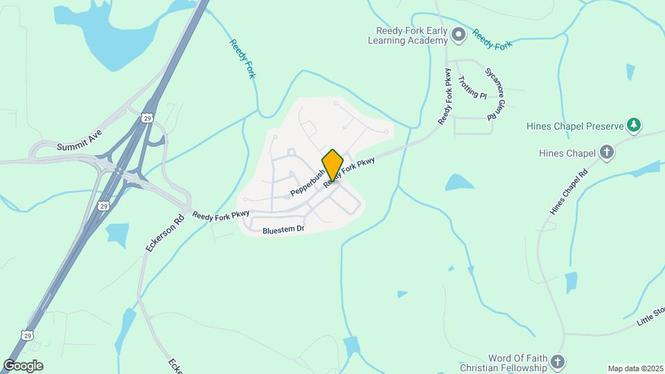 4123 Bluestem Dr Map and Location Details